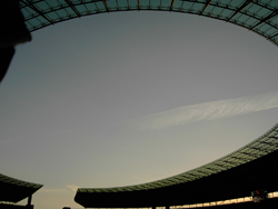 Dach des Olympiastadions